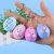Móc khóa trứng oẳn tù tì kéo búa bao nút xoay ngẫu nhiên màu sắc kẹo ngọt đáng yêu – DC016