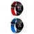 Smart Watch Bluetooth Bracelet Watch For IOS / Samsung Android 2Pcs
