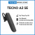 Tai nghe không dây một bên TECNO Ace A2 SE kết nối Bluetooth | Tai nghe Bluetooth móc tai – Hàng Chính Hãng