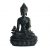 Tượng Đá Phật Dược Sư – Cao 16cm – Màu Đen