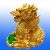 Tượng Rồng Vàng Ôm Châu 12 cm , Rồng Linh Vật Phong Thủy Biểu tượng cho Sức Mạnh, Uy Quyền, Giàu Có TPT079