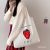 Túi tote vải bố Canvas Đựng Đồ, Túi Dâu Tây đeo vai phong cách Hàn Quốc Hot Trend