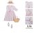 Váy đầm bé gái hồng tay bồng – Size 11-45kg – K135