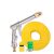 Vòi nước vòi phun nước rửa xe tưới cây tăng áp thông minh + bộ dây bơm nước cao cấp TLG 810621 đầu đồng,nối vàng (xanh dẹt)