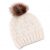 Winter Warm Hats Baby Knitting Beanie Toddler Mohair Pom Pom Cap